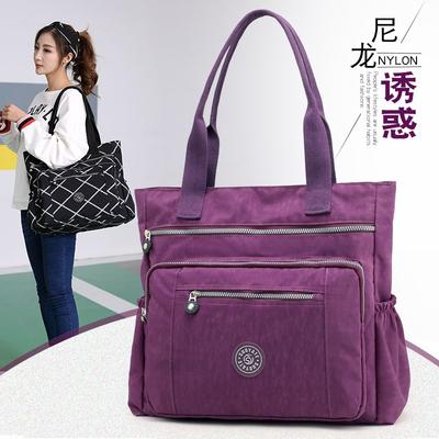 Anti-splashing Nylon Bag Outdoor Travel Women's Shoulder Bag Casual Large-capacity Women's Handbag