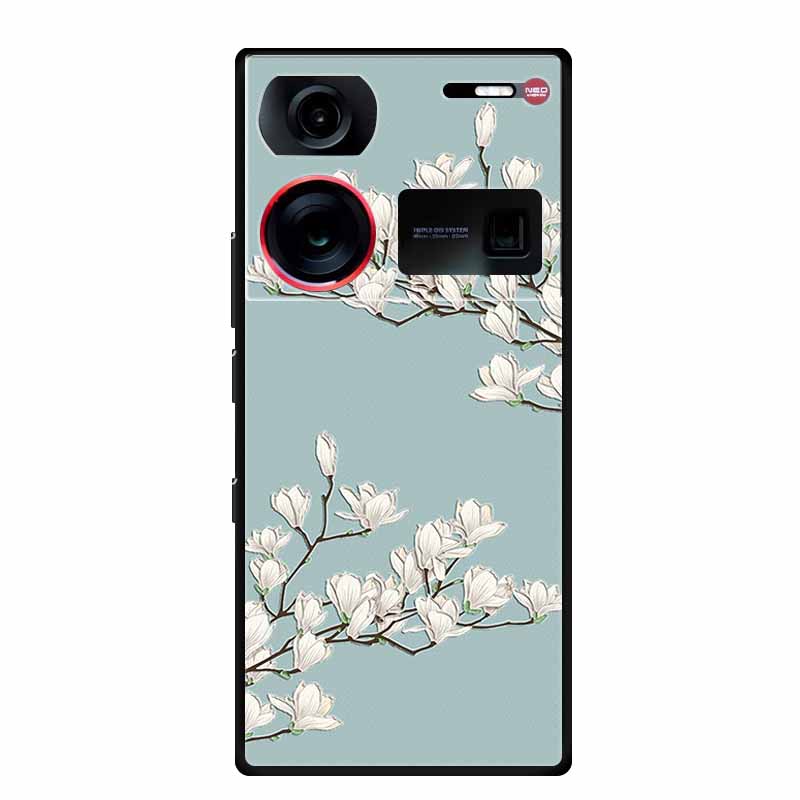 3D Emboss Case For ZTE Nubia Z60 Ultra Phone Case Flowers Soft Silicone Coque For Nubia Z60 Ultra Back Cover Cases Z 60 Z60Ultra