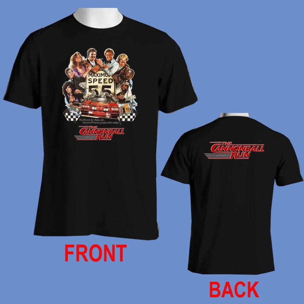 Cannonball Run Movie Men s T-Shirt Women s Tee Top Unisex Black Size S-5XL S