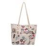 Bear Graffiti Shoulder Bag Women's Spring New Foreign Fashion Versatile Handbag Diagonal Span Bucket Bag