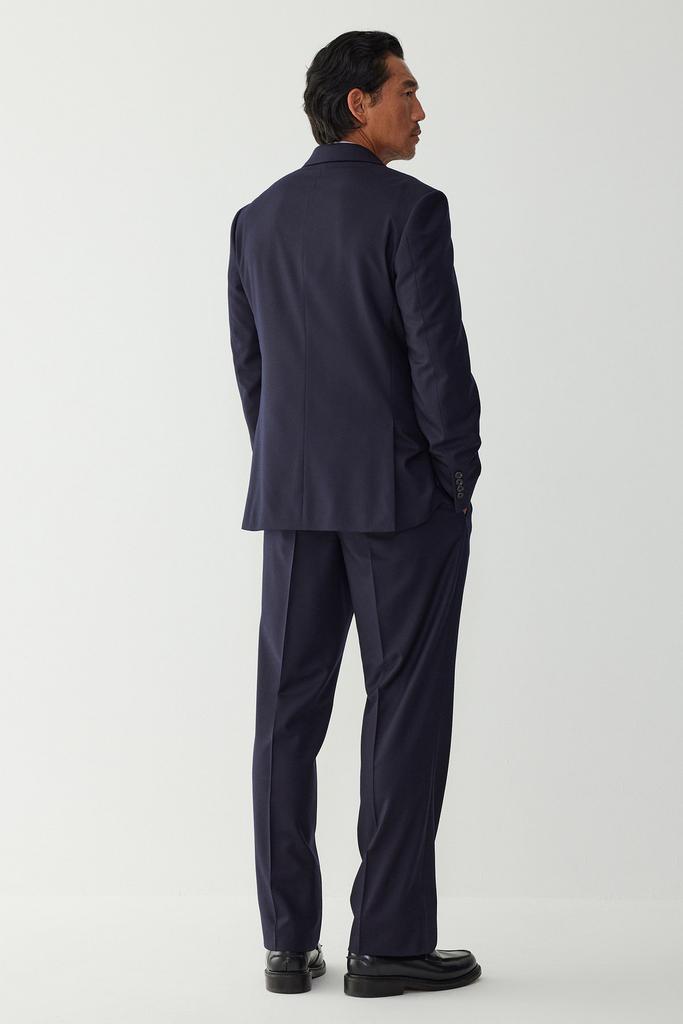 MAN ON THE BOON Wool Flannel Suit Pants_Navy 4715352004