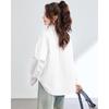 TERRE BLEUE Women's Loose Fit Versatile Shirt