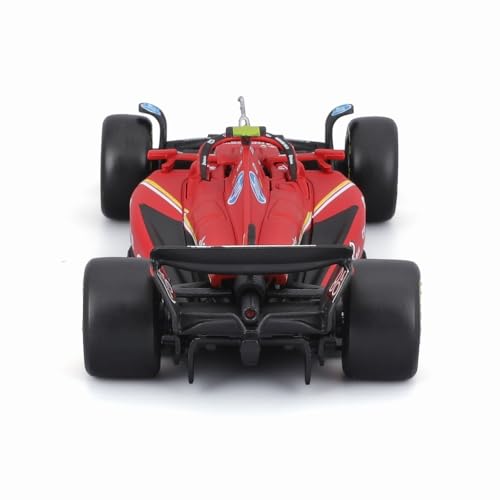Burago 1/43 Scale Ferrari SF-24 2024 Imola GP No. 55 with C. Sainz Jr. Driver, Finished Model, 18-36843SI