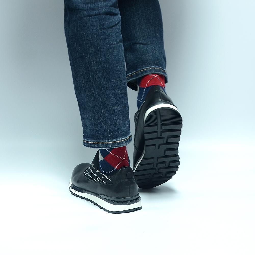 Classic Brand Design Men's Oxford Casual Sneakers Genuine Leather Lace-up Fashion Black Sport Shoes Man Chaussures Hommes