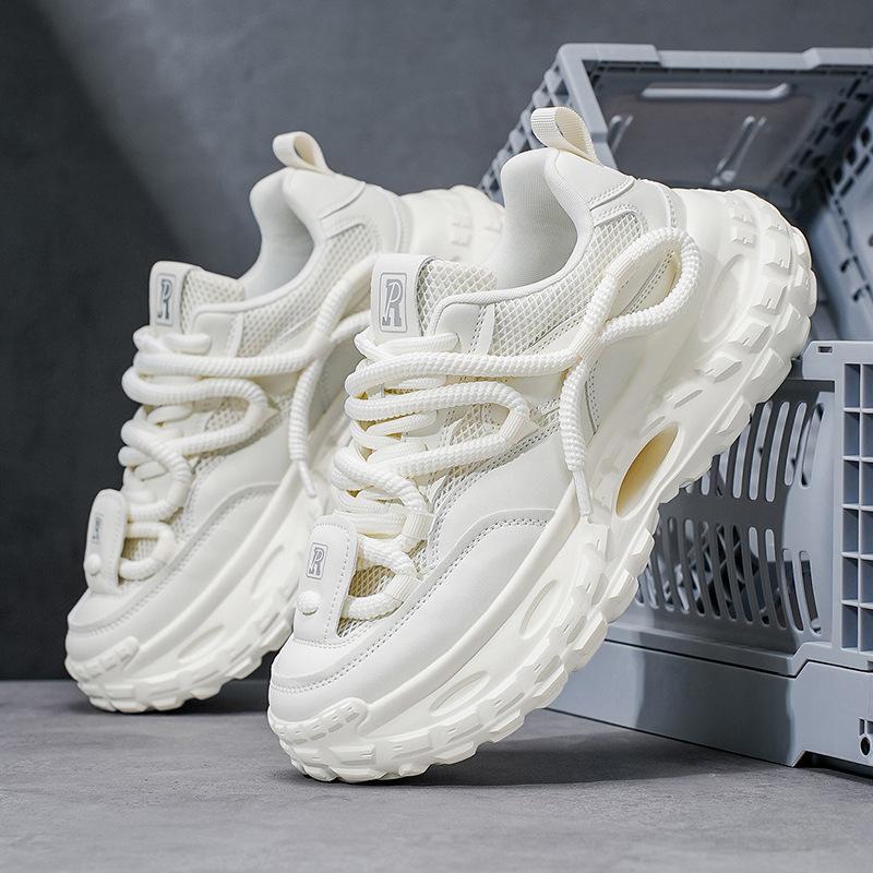 Hoge kwaliteit lage schoenen met dikke zool, demping, 'dad shoes', outdoor, lichtgewicht en comfortabel, sportschoenen, casual schoenen