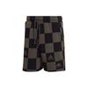 Casual Shorts Unisex Brown Black HU0299