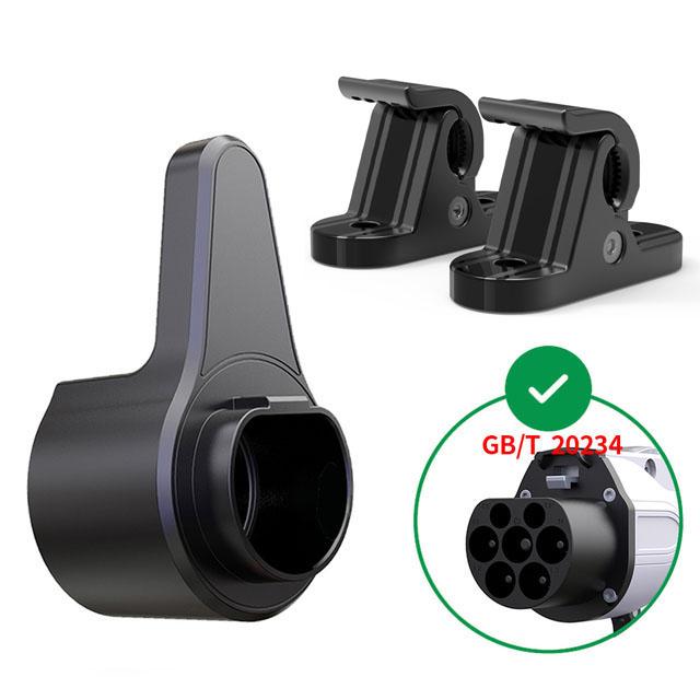 Universal Bracket 2pcs Fixed Clips Screw Mount Holder Stand for Electric Car Charger TYPE 2 Portable EV Charging Cable TYPE 1