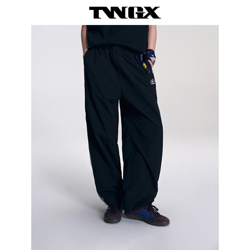 Teenie Weenie Men's Drawstring Contrast Webbing Casual Pants