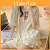 Womens Loose Fit Sleepwear Set With Short Pants And Breathable Fabric For All Seasons