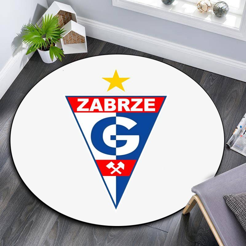 Gornik Zabrze pattern round rug,Carpet Rug for Living Room Bedroom Playroom ,Non-slip Floor Mat,Holiday Gifts and Birthday Gifts.