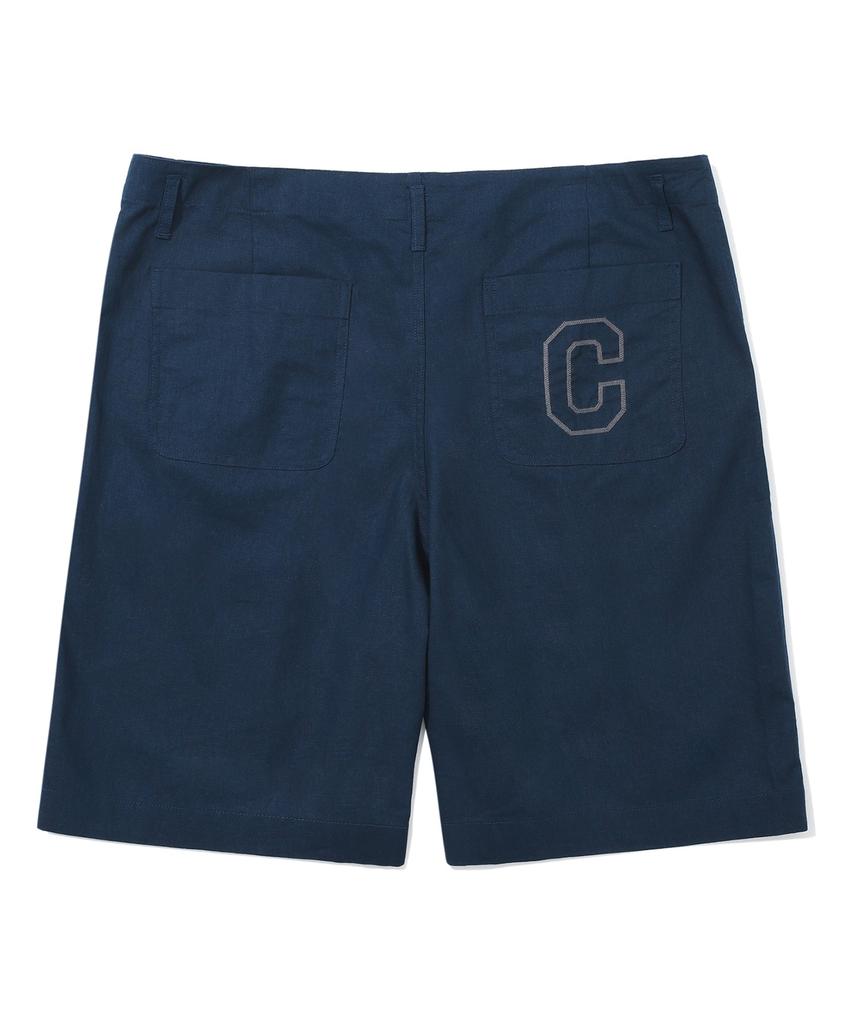 COVERNAT Wide Bermuda Shorts Navy