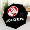 Holden Lion Logo Compact Travel Automatic Umbrella Sturdy 8-Rib Shaft Foldable Design All-Season Umbrella for Travel Elegant Umbrella