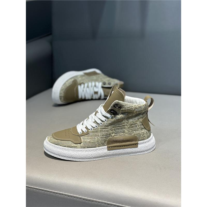Autumn new high-top cloth casual soft-soled lace-up breathable mesh shoes xs
