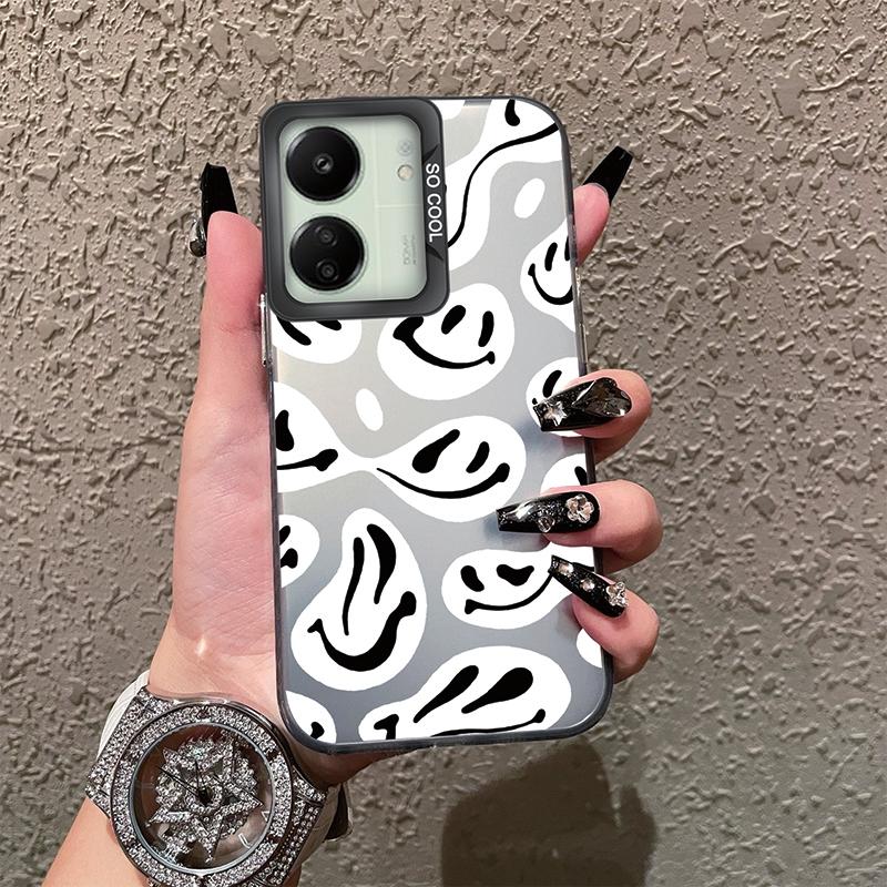 Schutzhülle mit Schmetterlingsmuster für Redmi 13C 4G 5G 12C 10C A1 A2 Plus 9 9A 9i Note 10 11 12 für Xiaomi 11 Lite NE Poco X3 NFC Pro Stoßfeste Stoßstangenabdeckung