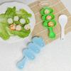 Rice Ball Shaker Diy Rice Baller Shakers Lunch Maker Mould Onigiri Mold Sushi Meatball 3 Even Ball Shaped Kitchen Tools Rice