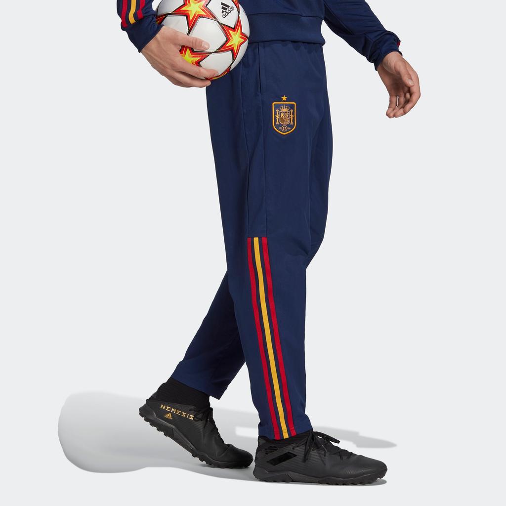 Adidas Fef 22 Travel Pant Soccer Training Pants Men Bottoms Blue HE8817