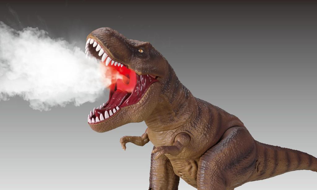 Happinet RC Creatures Series Explosive Burning Tyrannosaurus, Ages 6+