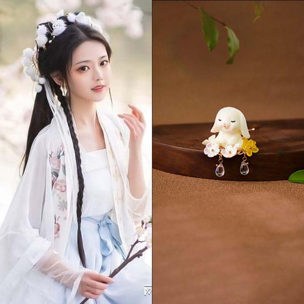 Tassel Chinese Style Hair Stick Butterfly Hanfu Hairpin Classical   for Women