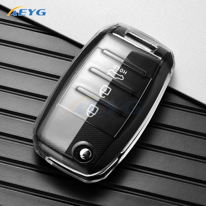 

Tpu Car Key Case Cover Shell Fob For Kia K3 K5 Sorento Sportage Soul K4 Picanto Optima Forte Stinger Rio 3 K2 Ceed Cerato