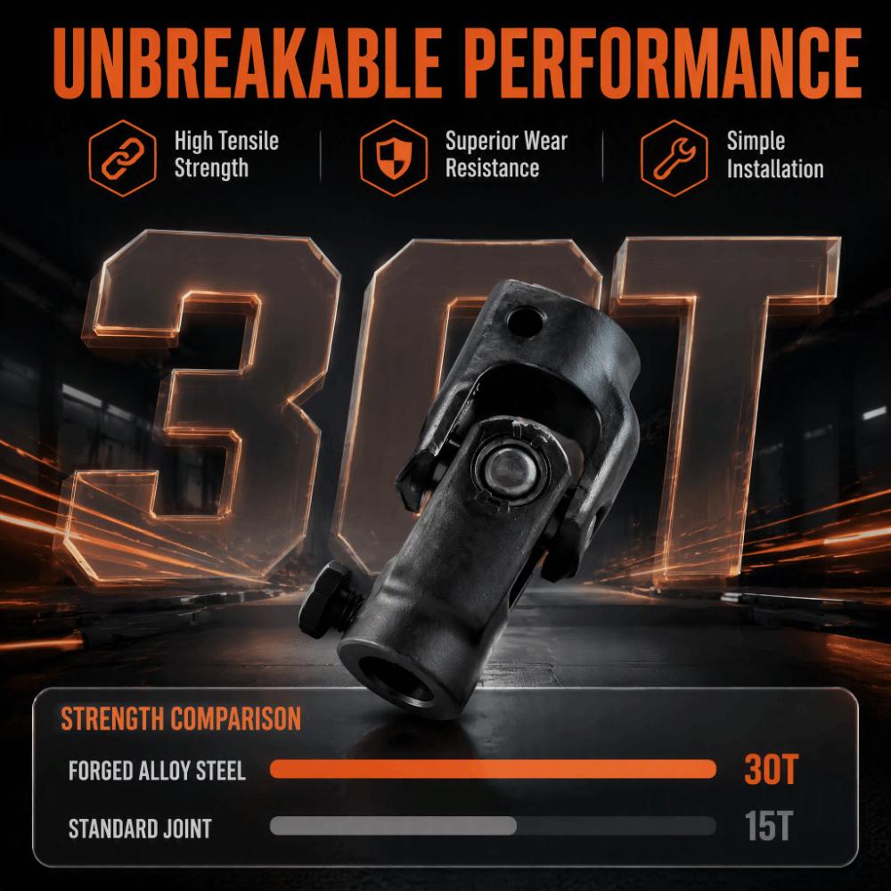 14mm Bore Steering Knuckle Coupling 30T Spline Heavy Duty Steering Joint  For Go Karts