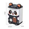 Electronic Piggy Bank With Fingerprint Recognition Password Cartoon Panda Money Bank Auto Scroll Money Saving Box Gifts For Kids