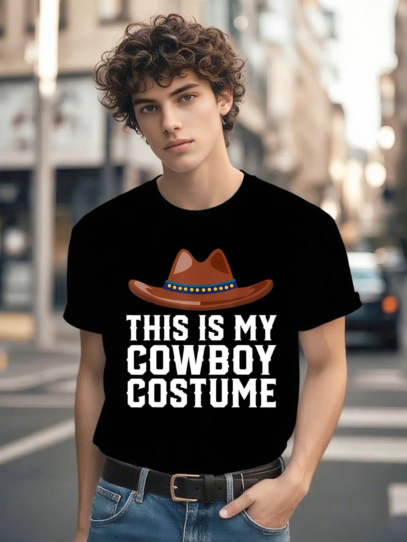 Cowboy Halloween Costume - Sheriff Graphic Tshirt Graphic... XL