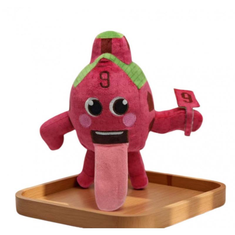 Anime Steal A Brainrot Plush Toy House No. 9 Esok Sekolah Jandel Plushie Pillow Surrounding Stuffed Doll Birthday Decoration