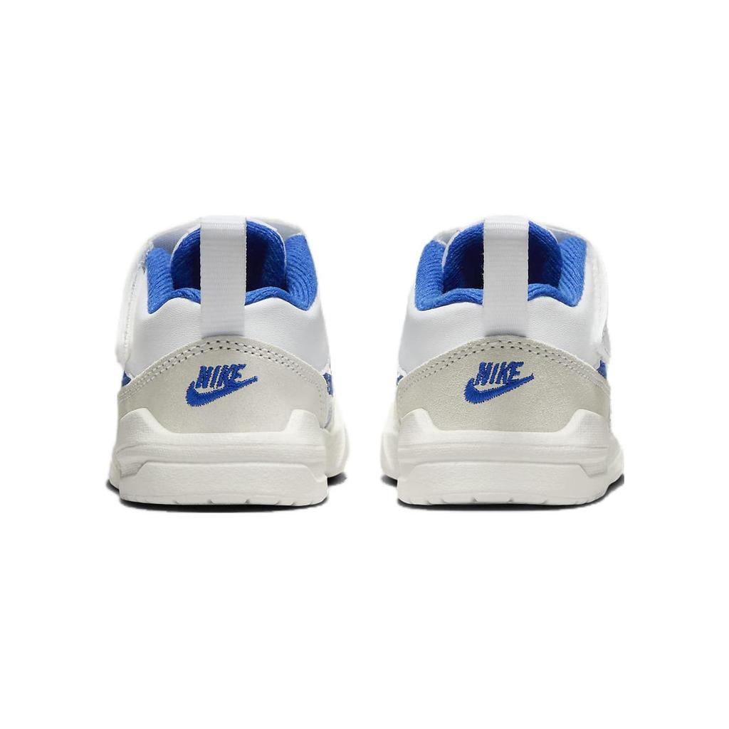 New Jordan Stadium 90 Anti Kick And Abrasion Resistant Low Top Toddler Shoes White Blue Infant And Toddler DX4396-104
