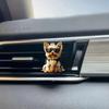 Car Vent Air Freshener 2D Acrylic Aromatic Clamp Decorative Dog Perfume Diffuser For Daily Commute Road Trip Night Summer Van