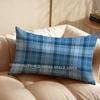 Classic Plaid Geometric Throw Pillow Covers Suitable For Sofa Bedroom Car Pillow Cover Cushion Rectangular Back Cushion