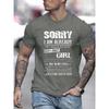 Casual Round Neck Short Sleeves Comfortable Tops100% Cotton Men's Clothing for Summer Hip Hop T Shirt Fashion Trend T-Shirt