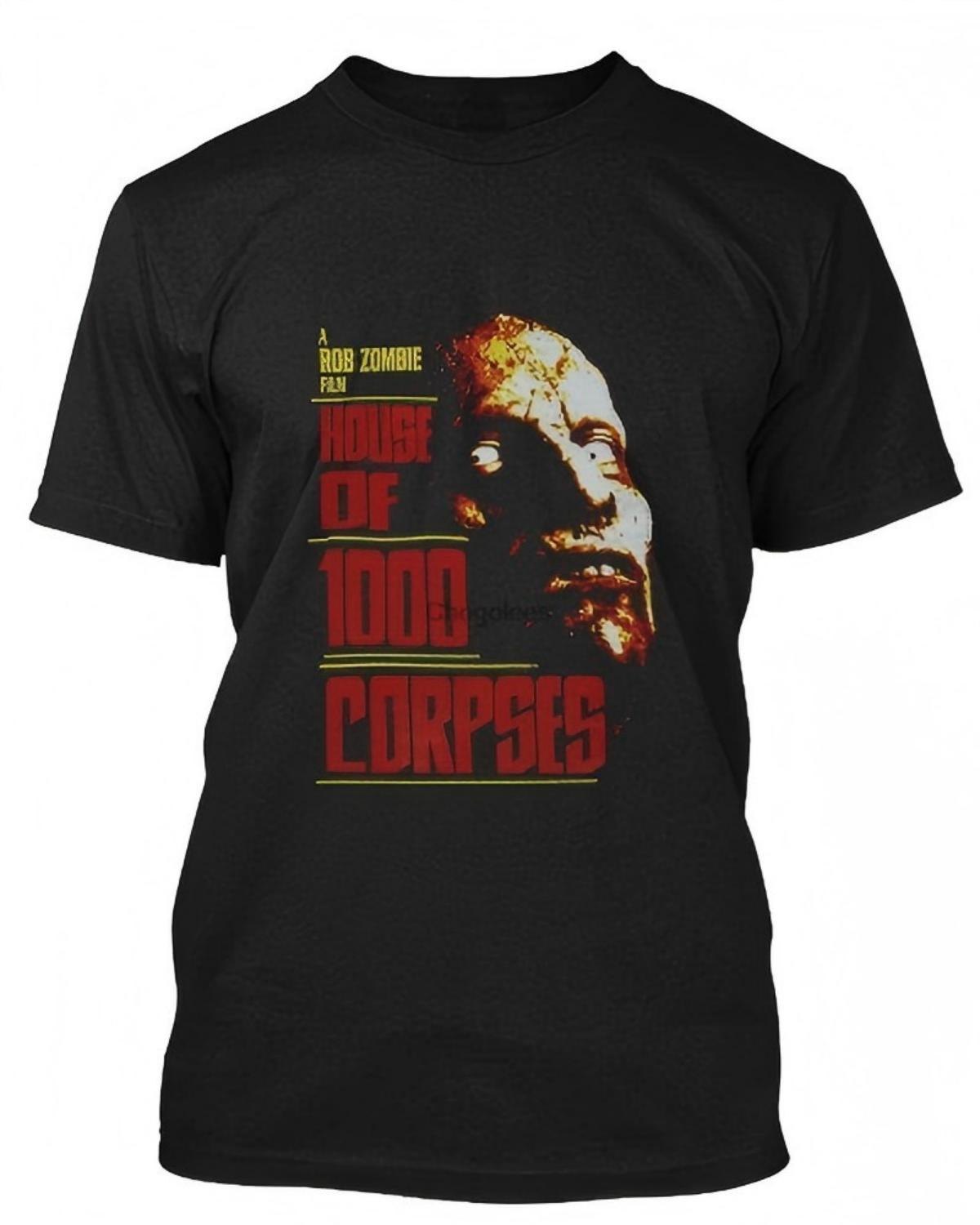 Retro Horror House of 1000 Corpses T-Shirt S чёрный