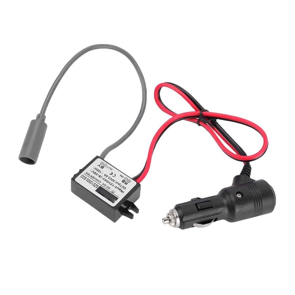 Car Adapter 12V 24V Step Up Converter to 30V 3.5A 16 AWG 30m Power Cord for RV Boat Trailer