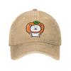 Washed Baseball Cap Joke Bear Tomato Summer Hip Hop Hats For Unisex Women  Fashion Tennis Skate Sun Baseball Caps