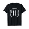 Car Lovers 6 Speed Unisexual Shift Knob T Shirt Vintage Homme Graphic Casual Unisex Stretched Designer Clothes Breathable