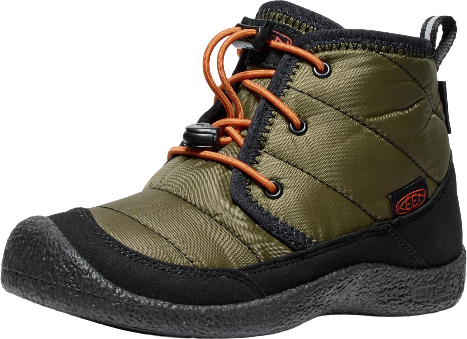 KEEN HOWSER II CHUKKA WP Ботинки Hauser II Chukka Детские (Размеры 15.0-23.5см) Водонепроницаемый, 18,5 см зелёный