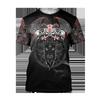 Summer  Devil Satan Print T-shirt 3D Men Short Sleeved Tee Shirt Fashion Harajuku Hip Hop Casual Unisex Streetwear