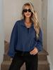 Fall Winter High Neck Zipper Drawstring Pocket Women Loose Baseball Jacket Coat