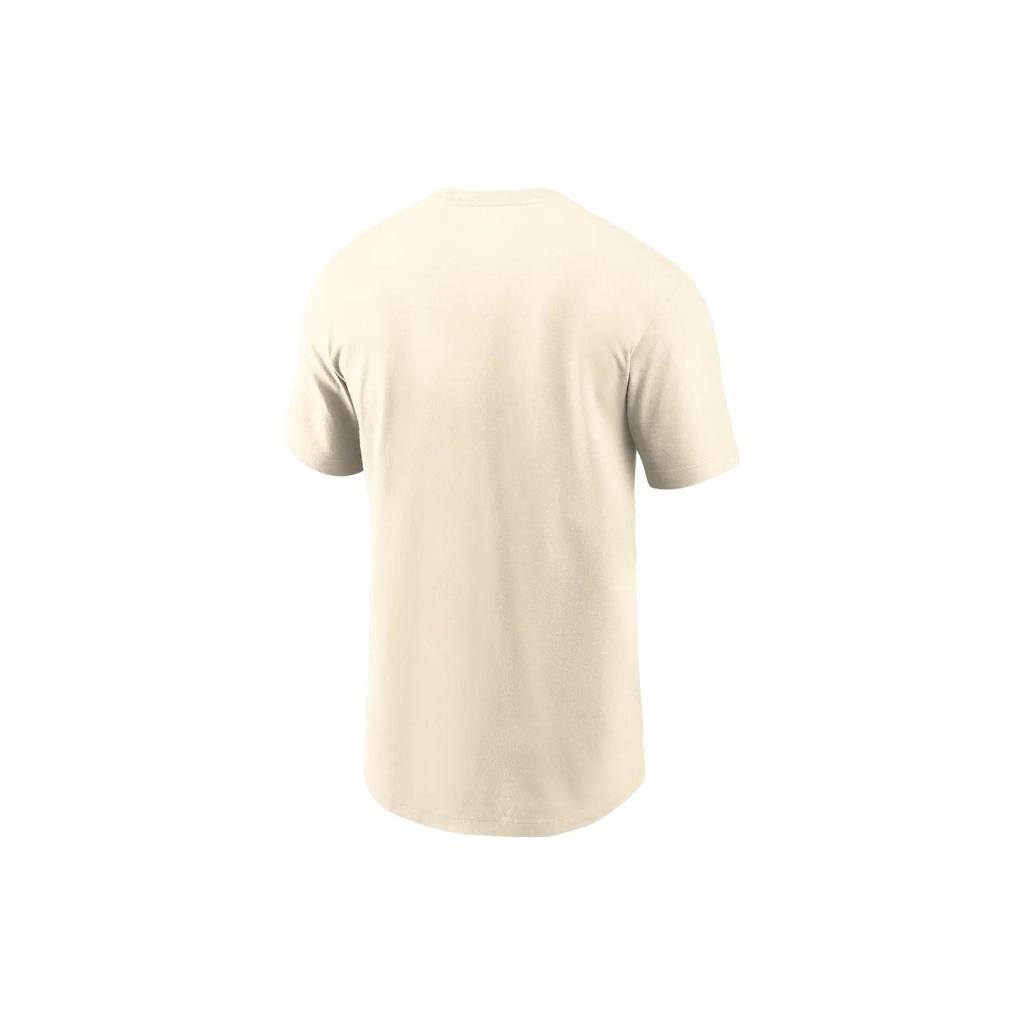 Nike City Connect Wordmark Letter Print Crew Neck Short Sleeve T-Shirt Men Tops Off-White N19915AWTL-0A3