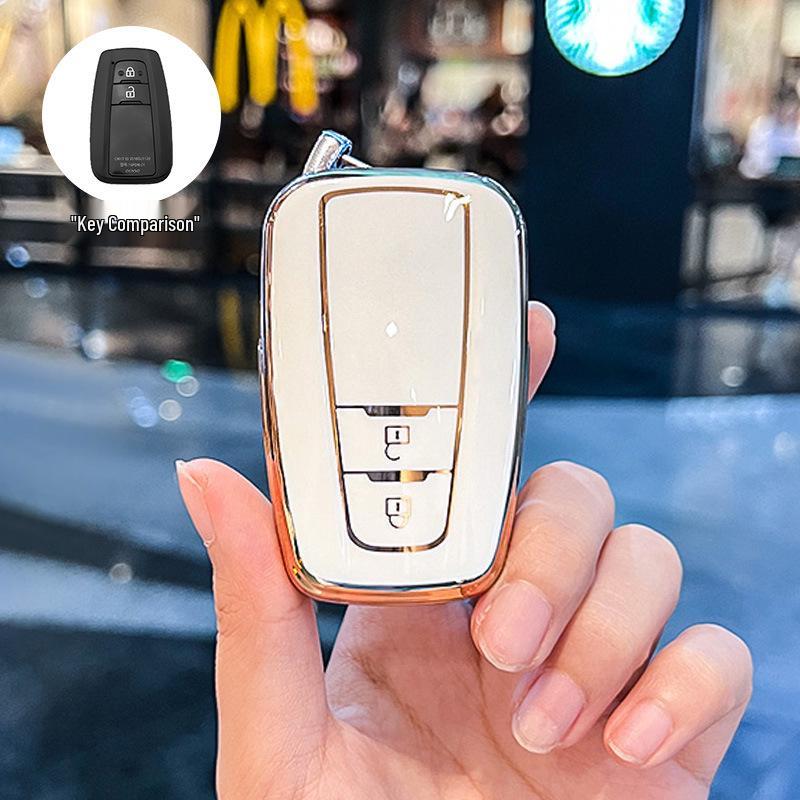 Toyota Key Case for Camry, RAV4, Wildlander, Levin, Crown, Lu Fang - Suitable Keychain Bag for Men and Women.