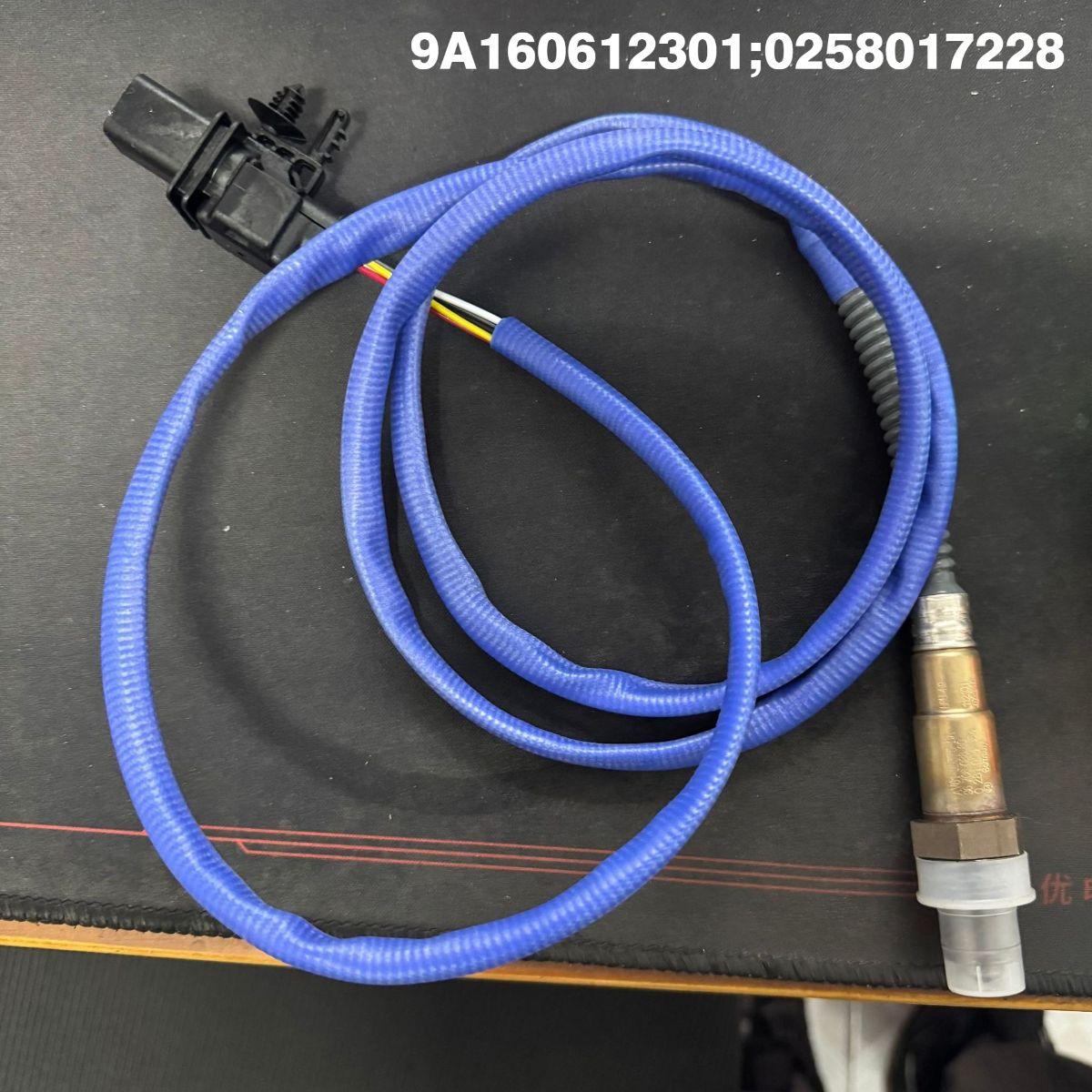 Total length is 150cm, suitable for porsche cayenne oxygen sensor 9a160612301;0258017228