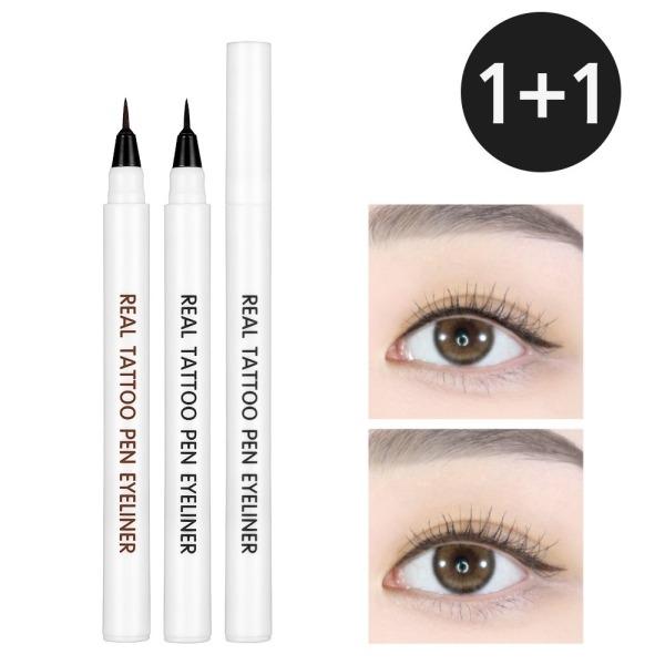 

2 Real Tattoo Pen Eyeliners Deep Black 2