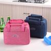 Tragbare isolierte Lunchtasche, wasserabweisende Thermokühlertasche für Reisen, Picknick, Wandern & Grillen
