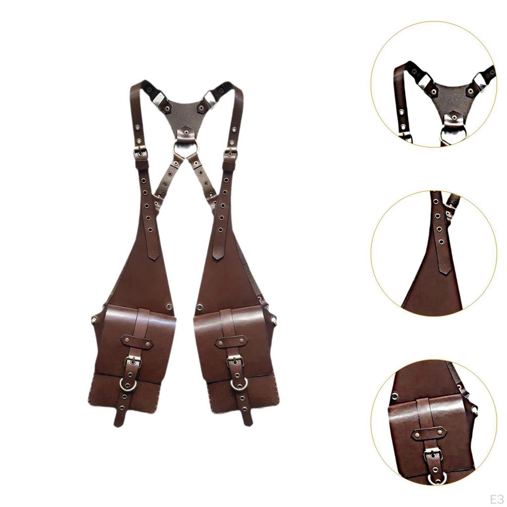 Vest Underarm Shoulder Bag Backpack for Cosplay Outdoor Travel