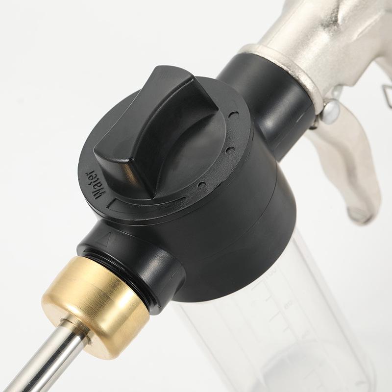 Ceainic cu Spumă Galvanizat Pistol Metalic de Înaltă Presiune pentru Spălarea Mașinii cu Lance Lungă