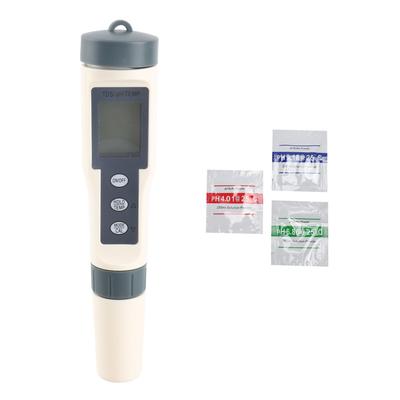 Water Quality Tester Accurate Portable Multifunction Water Temperature PH Total Dissolved Solids