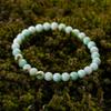 15cm Itoigawa Natural Jadeite Pale Japanese National Jomon Power Stone Jadeite Workshop Special Paulownia Wood Quality Guarantee ABR0878 (6mm beads,