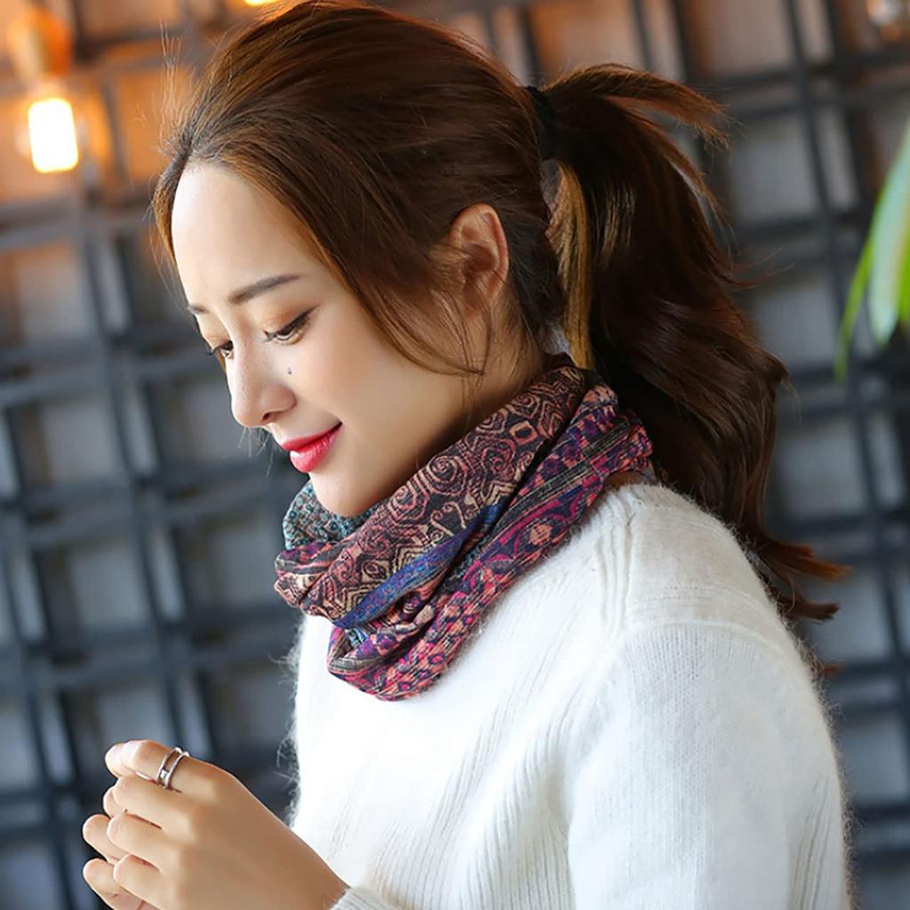 ONE LIMITATION Summer Knit Neck Hat for Men and CP059 Cap, 3-Way Warmer, Women, (2. Purple)