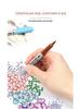 Lion 685 Strange Double-Ended Oil-Based Marker – Waterproof, Quick-Dry, Fade-Resistant, Fine Tip for Student Drawing