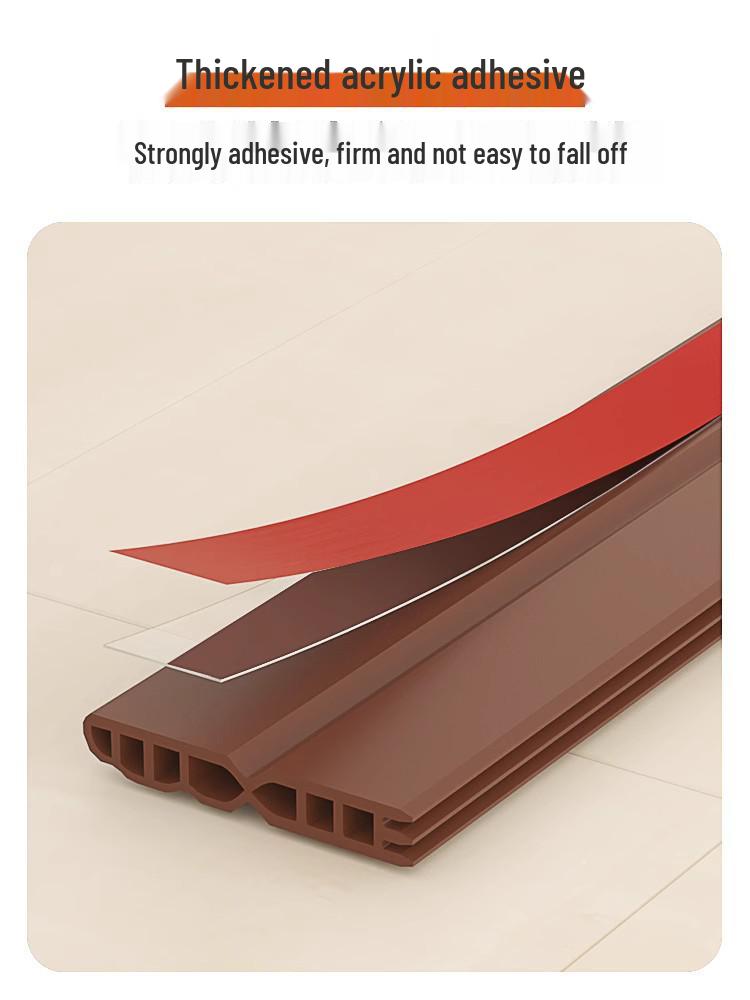 Soundproof Under-Door Seal Strip – Windproof, Noise-Blocking Door Bottom Baffle